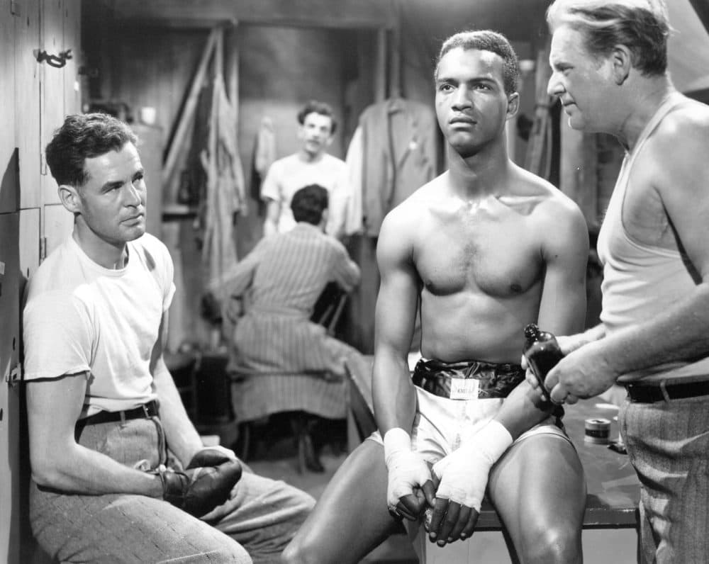 Robert Ryan, James Edwards and Wallace Ford in &quot;The Set-Up.&quot; (Courtesy HFA)