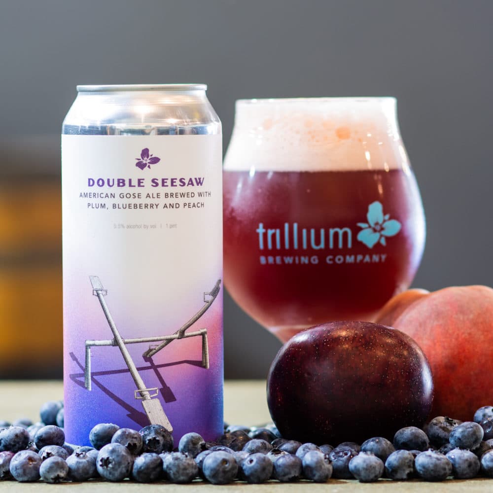 American gose ale brewed with plum, blueberry and peach. (Courtesy Trillium Brewing Company)