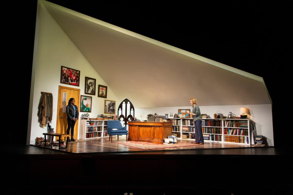 The set of &quot;The Niceties&quot; at the Huntington Theatre Company (Courtesy Huntington Theatre Company)