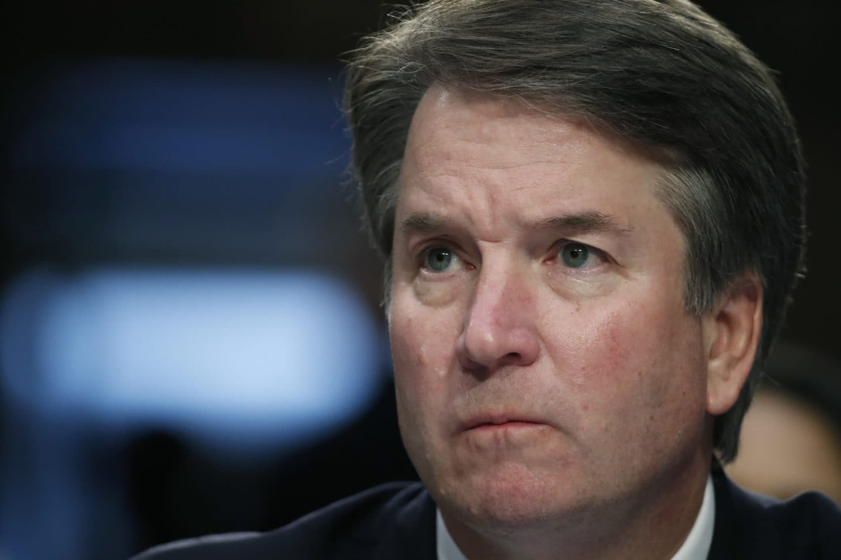 In this Sept. 6, 2018, file photo, President Donald Trump's Supreme Court nominee, Brett Kavanaugh testifies before the Senate Judiciary Committee on Capitol Hill in Washington, for the third day of his confirmation hearing to replace retired Justice Anthony Kennedy. (Alex Brandon/AP)