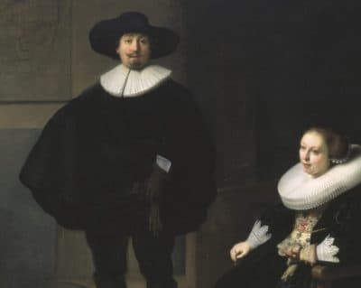 ‘A Lady And Gentleman In Black,’ By Rembrandt Van Rijn