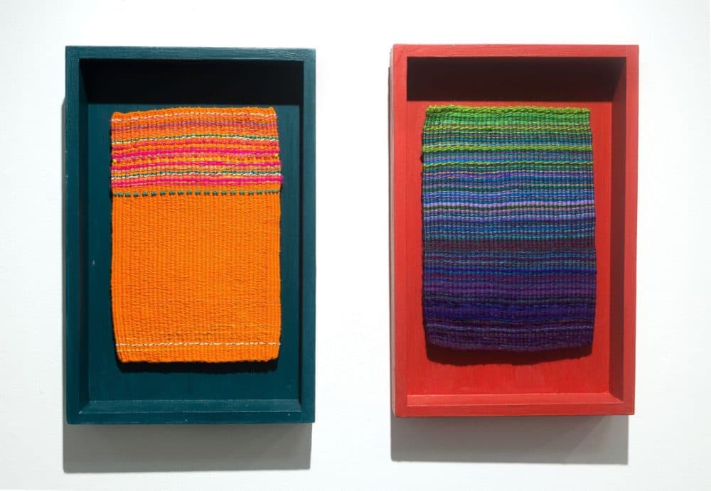 Rachel Cass Oswald's &quot;Distance Tapestry I &amp; II&quot; (Courtesy Amy Fink)