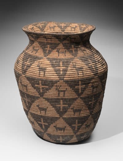 Basketry storage jar, 1910–1925 (Courtesy Museum of Fine Arts, Boston)