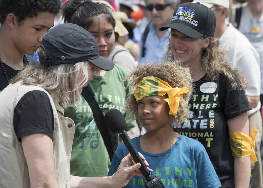 11-Year-Old Among Group Of Young People Suing Government Over Climate  Change | Here & Now