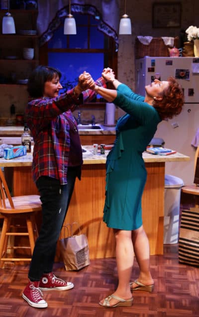 Paula Plum and Adrianne Krstansky in &quot;The Roommate.&quot; (Courtesy Mark S. Howard/Lyric Stage Company)