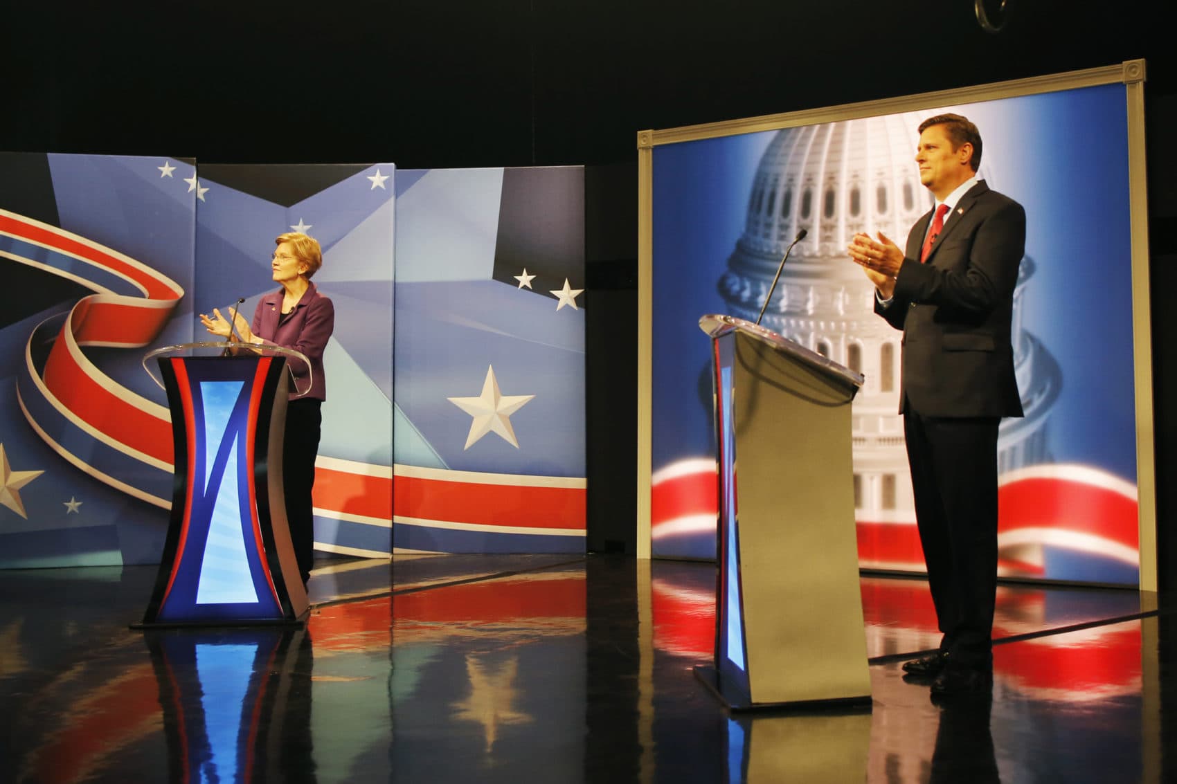In The Final Mass. U.S. Senate Debate, It's All About Trump, Again