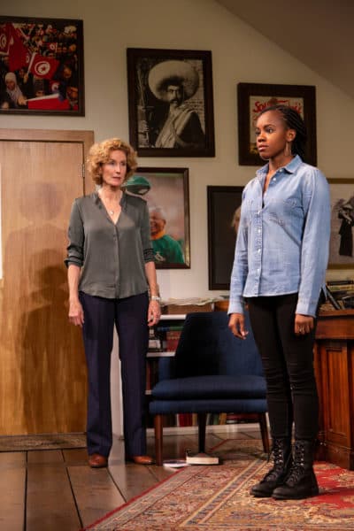 Lisa Banes and Jordan Boatman in &quot;The Niceties&quot; at the Huntington Theatre Company. (Courtesy T. Charles Erickson)