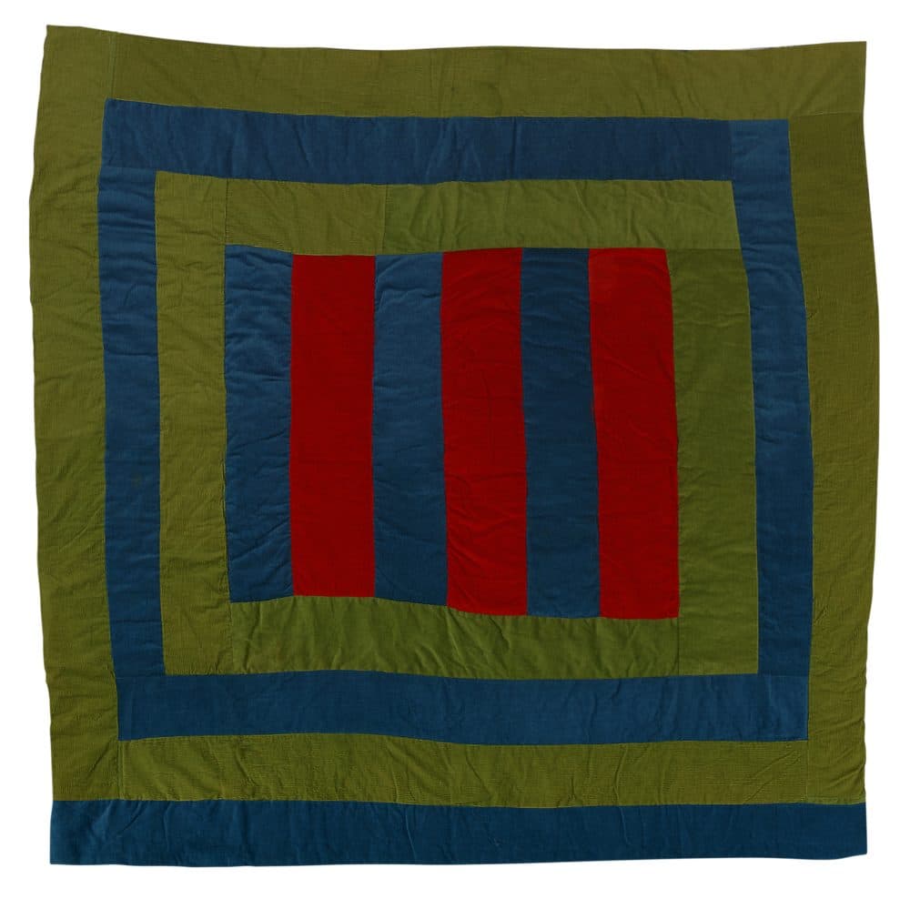 A quilt by Rachel Carey George (Courtesy Museum of Fine Arts)