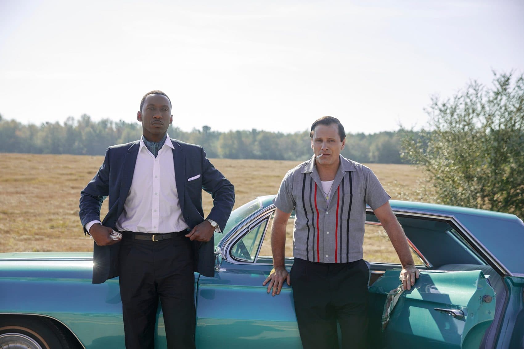 Mahershala Ali and Viggo Mortensen in &quot;Green Book.&quot; (Courtesy Universal Pictures)