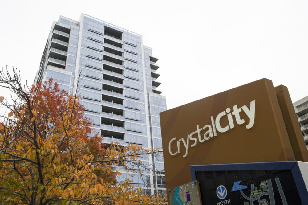 Crystal City, in Arlington, Va., is seen Tuesday. Crystal City has been named as one of Amazon's new headquarters. (Cliff Owen/AP)