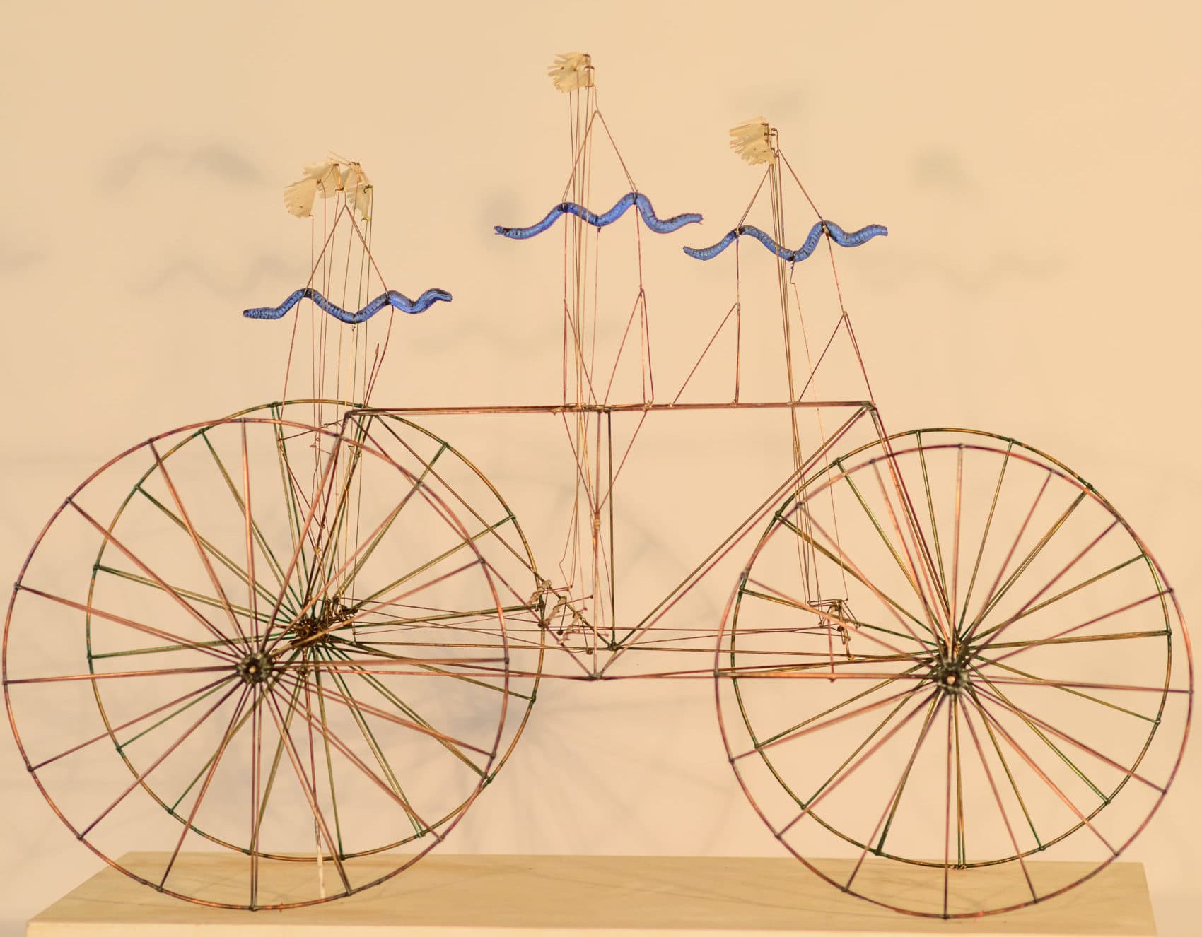 David Lang’s "Blue Worm." (Courtesy David Lee Black)