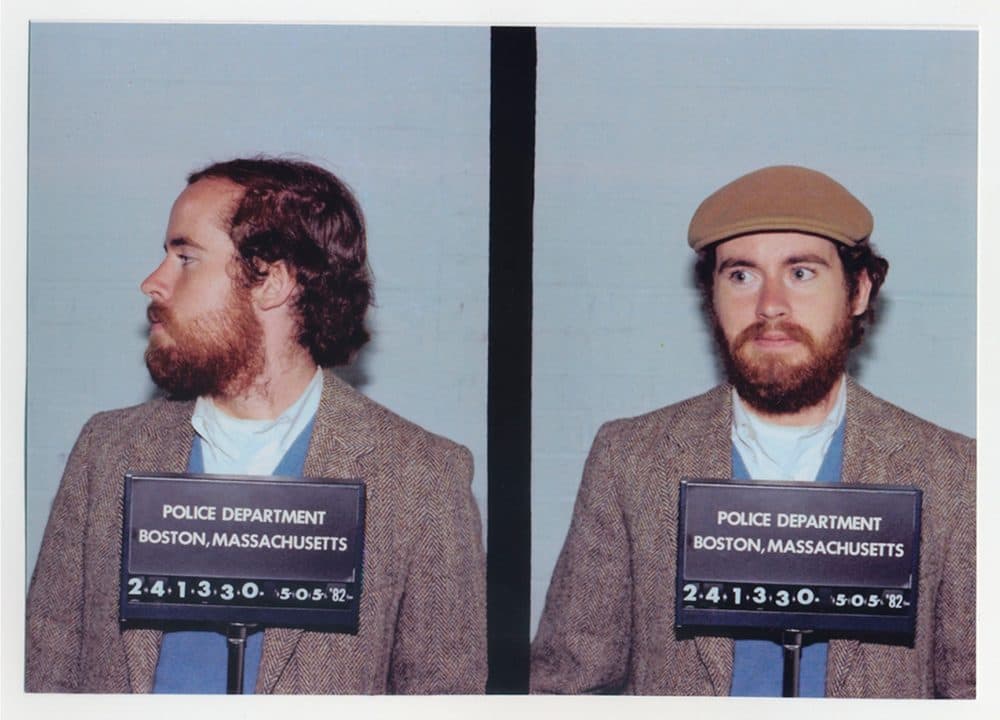 Brian McDevitt in 1982. After he was released from New York state prison for his attempted robbery of the Hyde Collection, he was brought back to Boston to face charges for the 1979 safe deposit box thefts, for which he did time served and two years parole. (Courtesy Stéphanie Rabinowitz)