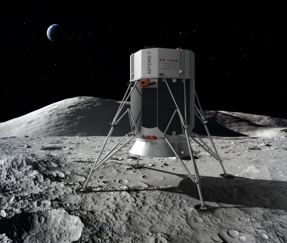 Draper's lunar lander (Courtesy Draper)
