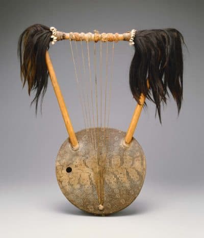 A Ugandan Ndongo in the MFA's rare instruments collection (Courtesy Museum of Fine Arts, Boston)