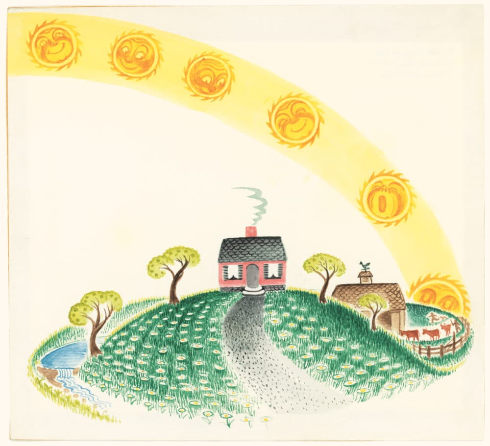 An illustration from Virginia Lee Burton's &quot;The Little House&quot; (Courtesy Cape Ann Museum)