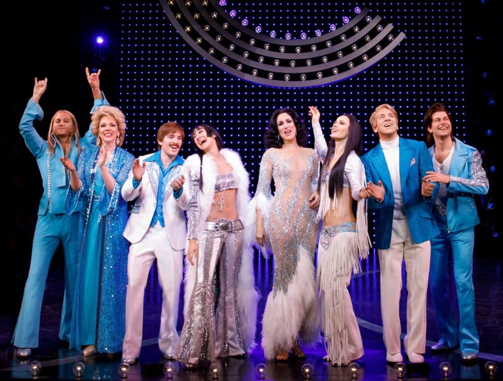 The new Broadway musical, "The Cher Show," features 600 costumes by fashion designer Bob Mackie, who designed the entertainer's sheer and outrageous clothing over the course of her career. (Joan Marcus)