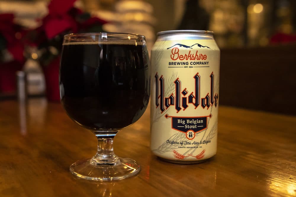 Berkshire Brewing Company's Holidale. (Jesse Costa/WBUR)