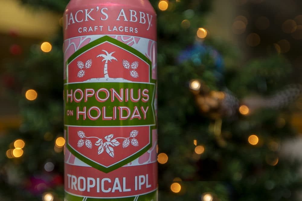 Hoponius On Holiday from Jack's Abby. (Jesse Costa/WBUR)