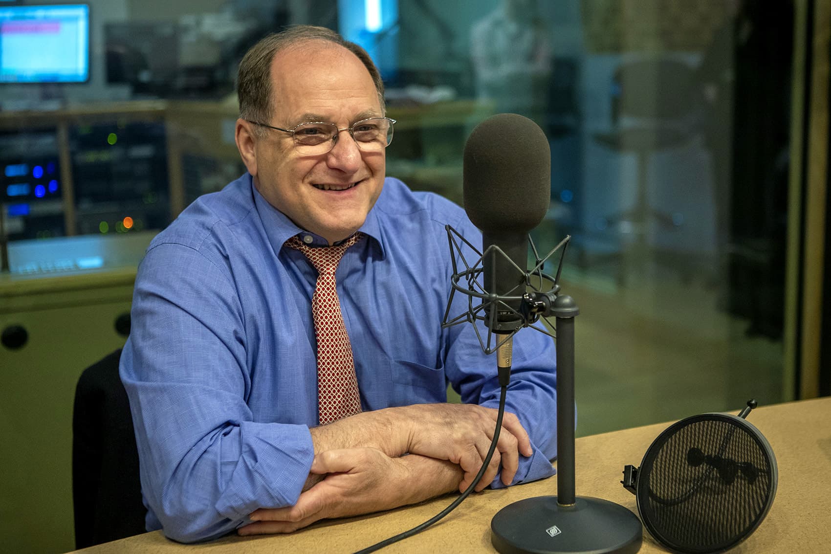 "America is angry, as they rightfully should be," says outgoing Rep. Michael Capuano. (Jesse Costa/WBUR)