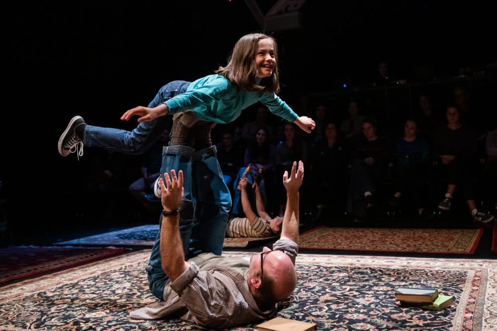 Marissa Simeqi and Todd Yard in SpeakEasy's &quot;Fun Home.&quot; (Courtesy Nile Scott Shots)