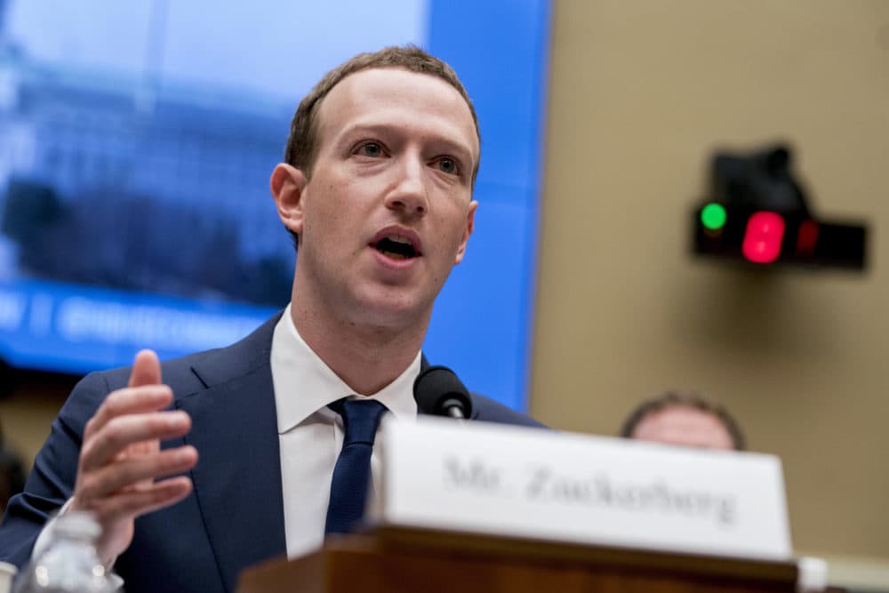 In this April 11, 2018, file photo, Facebook CEO Mark Zuckerberg testifies before a House Energy and Commerce hearing on Capitol Hill in Washington about the use of Facebook data to target American voters in the 2016 election and data privacy. A Delaware judge says he wants to hear from Zuckerberg before ruling on attorney fees in a shareholder suit challenging a proposed stock reclassification. (Andrew Harnik/AP)