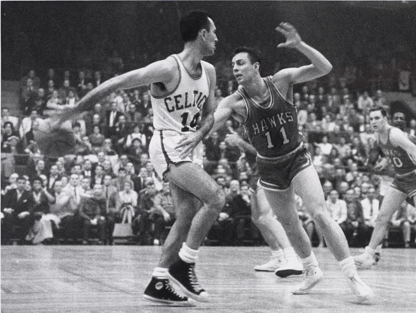 Bob Cousy was named to the All-Star team in each of his 13 full NBA seasons. (Courtesy Fortier Public Relations)