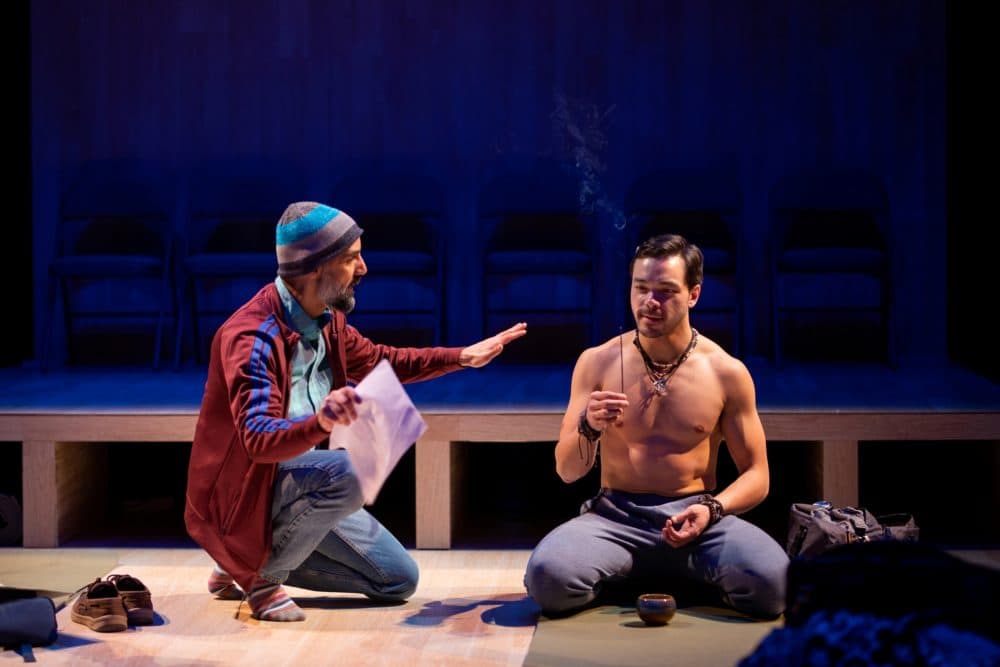 Nael Nacer as Ned and Sam Simahk as Rodney in &quot;Small Mouth Sounds.&quot; (Courtesy Nile Scott Studios)