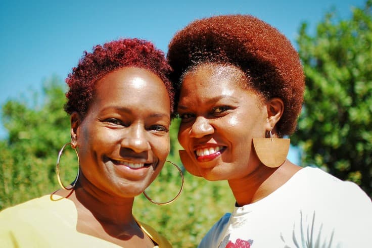 Left to Right: Rev. Tawana Davis and Rev. Dawn Riley Duval, the founders of Soul2Soul Sisters, a Denver-based social justice nonprofit. (Ann Marie Awad/CPR News)