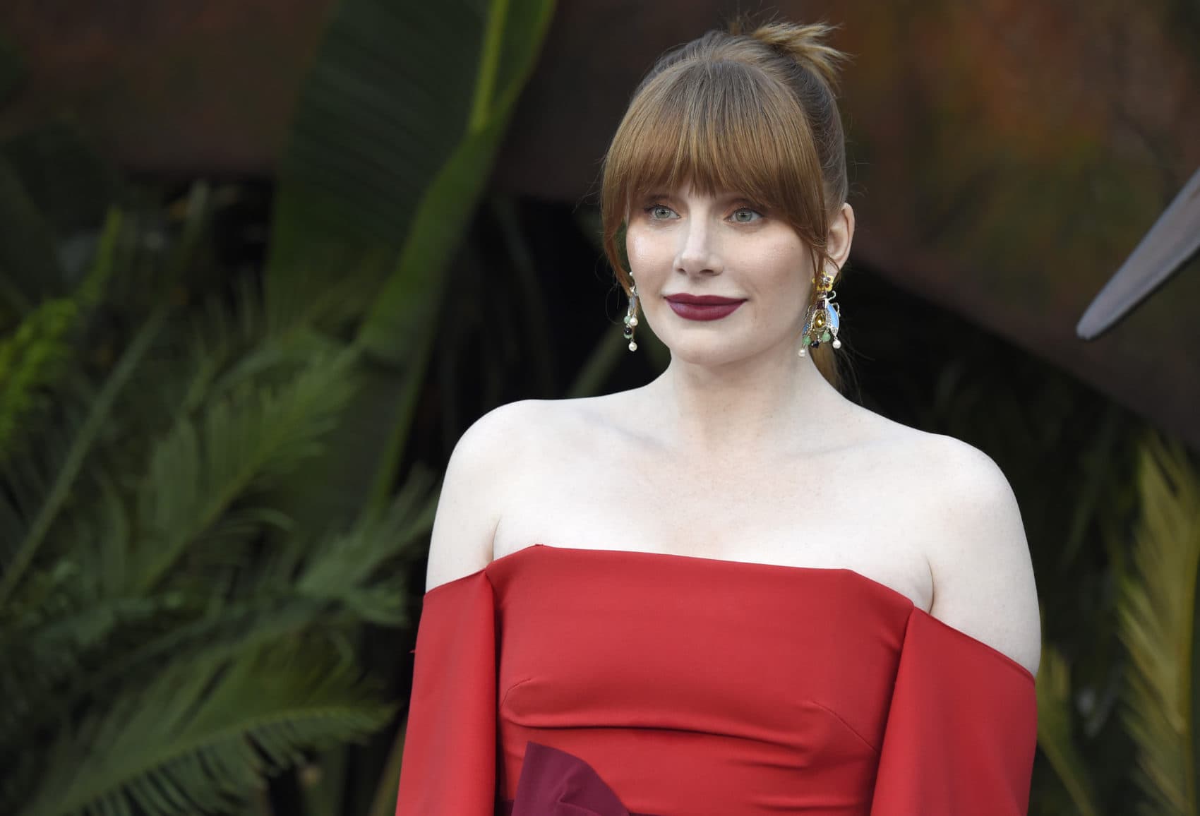 Bryce Dallas Howard arrives at the Los Angeles premiere of "Jurassic World: Fallen Kingdom" on June 12, 2018. (Chris Pizzello/Invision/AP)