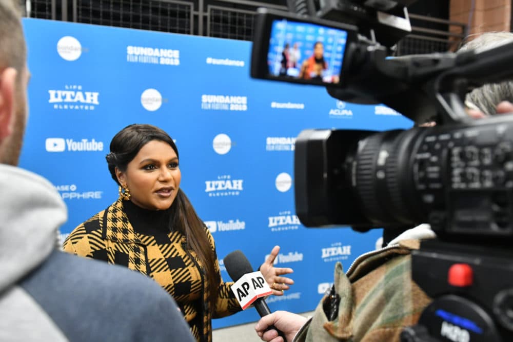 Actor Mindy Kaling attends the world premiere of &quot;Late Night&quot; at Sundance Film Festival. (Courtesy Stephen Speckman/Sundance Institute)