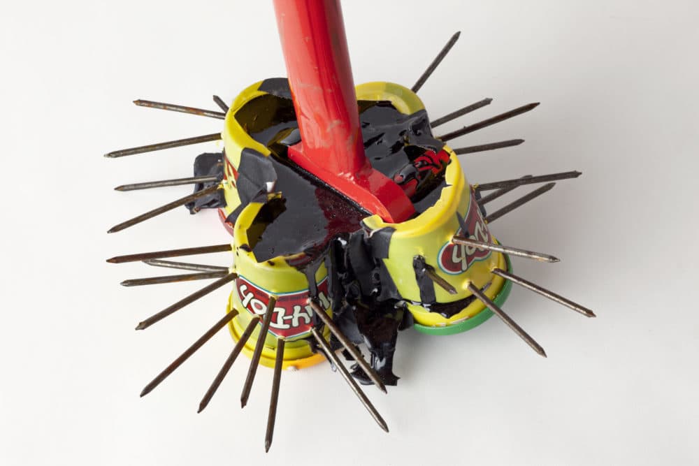 Harry Dodge's &quot;Emergency Weapon #26&quot; is at Tufts' Aidekman Arts Center this winter. (Courtesy)