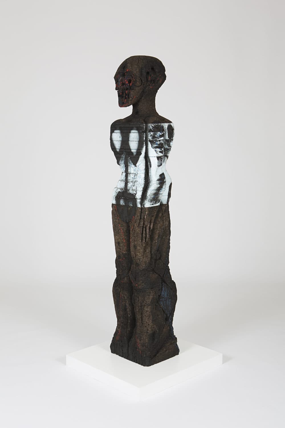 Huma Bhabha's &quot;With Blows.&quot; (Courtesy)