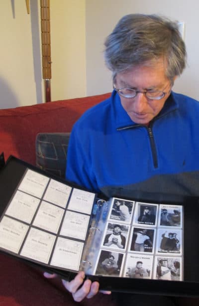 Dedicated card collector Mike Mandel. (Gary Waleik/Only A Game) 