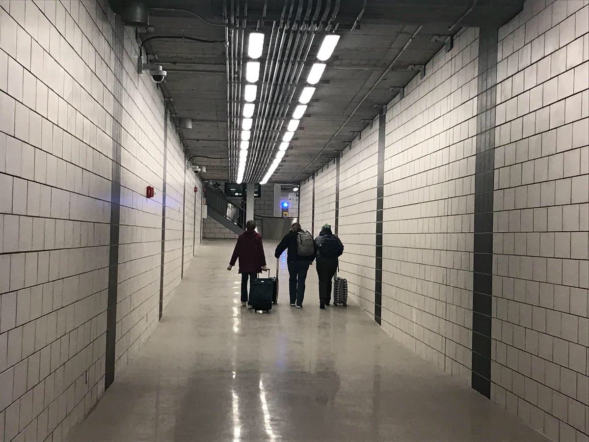 A view of the new MBTA tunnel (courtesy of MBTA General Manager Steve Poftak via Twitter)