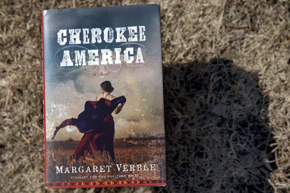 &quot;Cherokee America,&quot; by Margaret Verble. (Robin Lubbock/WBUR)