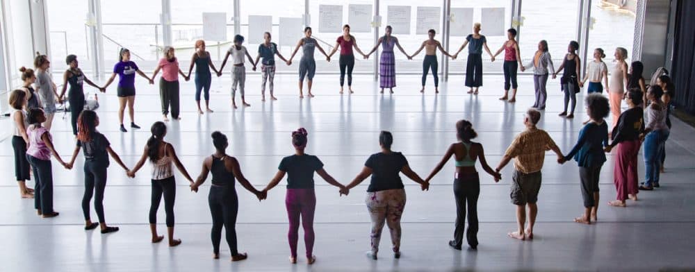 Dancers during a previous Dance For Social Justice workshop. (Courtesy Tony Turner)