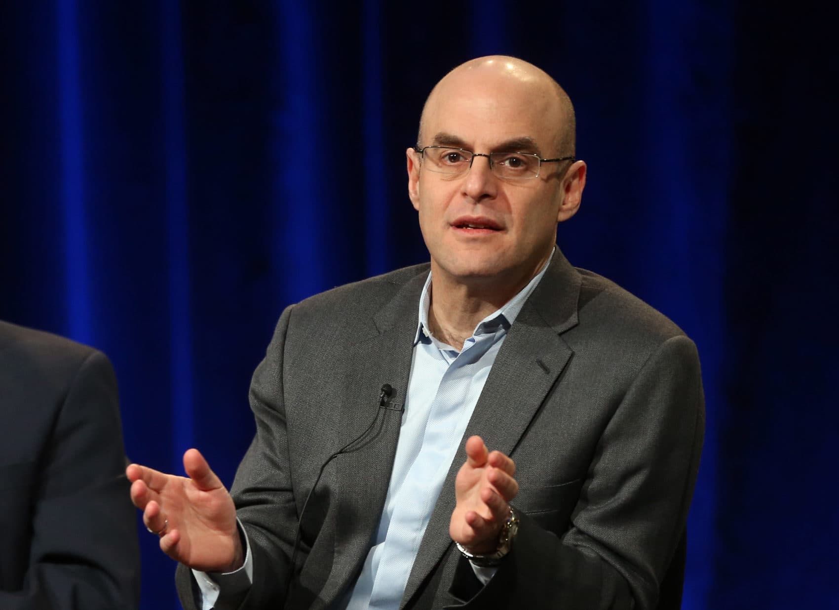 Peter Sagal has hosted Wait Wait ... Don't Tell Me! on NPR since 1998. (Frederick M. Brown/Getty Images)