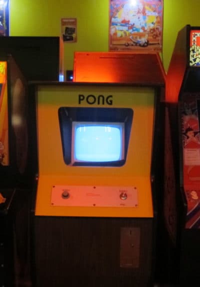 ACAM's 1973 Pong console. (Gary Waleik/Only A Game)