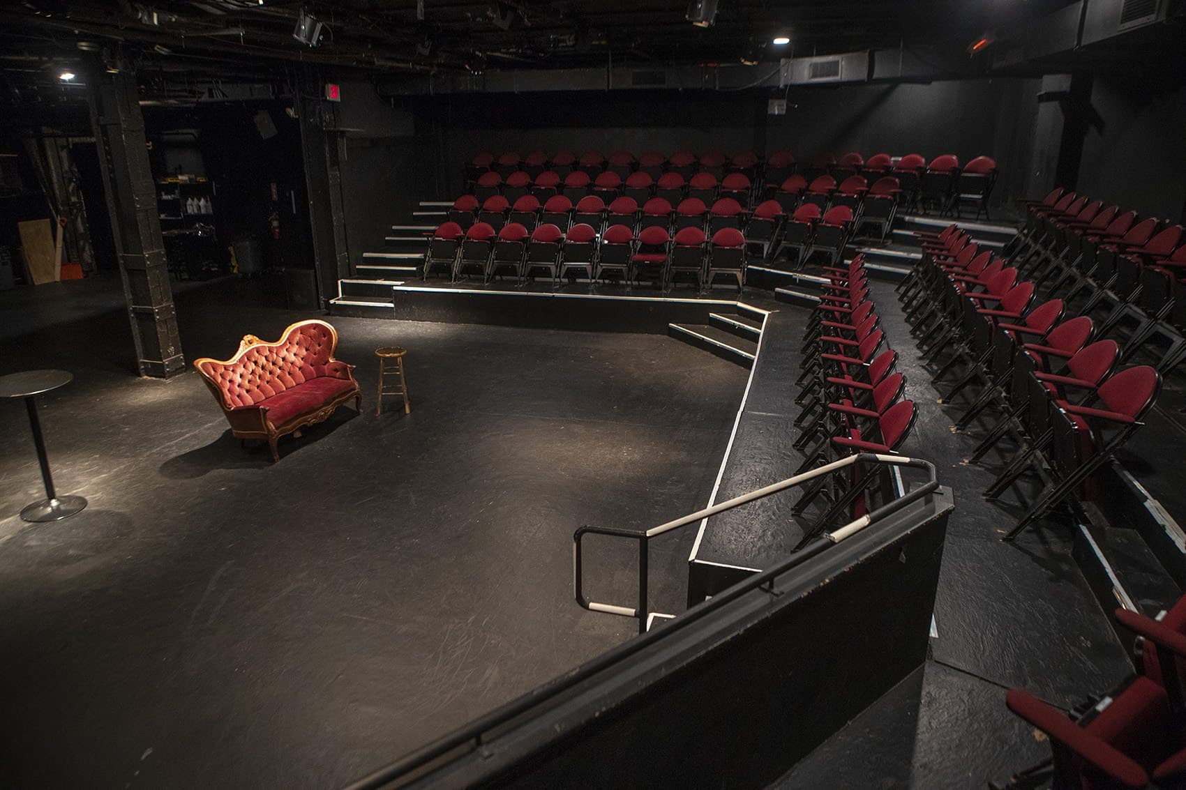 A theater at the Boston Center for the Arts. (Jesse Costa/WBUR)