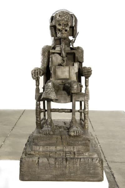 Huma Bhabha's &quot;The Orientalist,&quot; created in 2007. (Courtesy of the artist and Salon 94)
