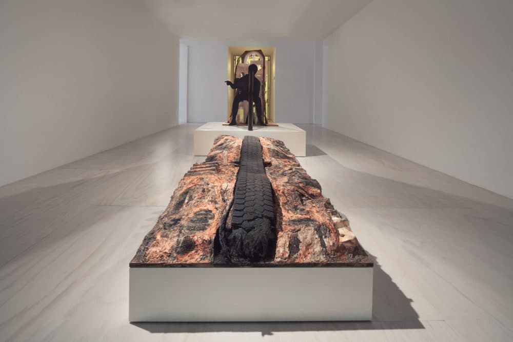 Huma Bhabha's &quot;Unnatural Histories,&quot; created in 2012. (Courtesy of the artist and Salon 94)