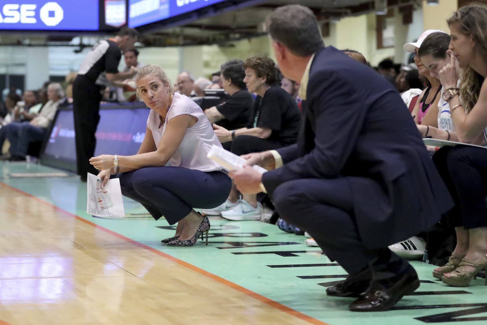 Nicki Collen Was Her Husband's Assistant Coach. Now, She's WNBA