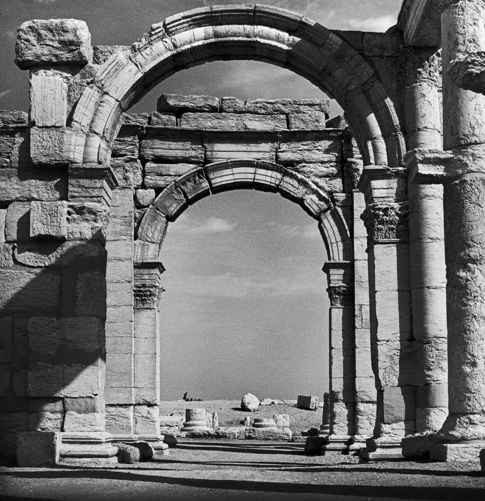 Entrance Arch to Theatre Street in Palmyra, Syria. (Kevin Bubriski)