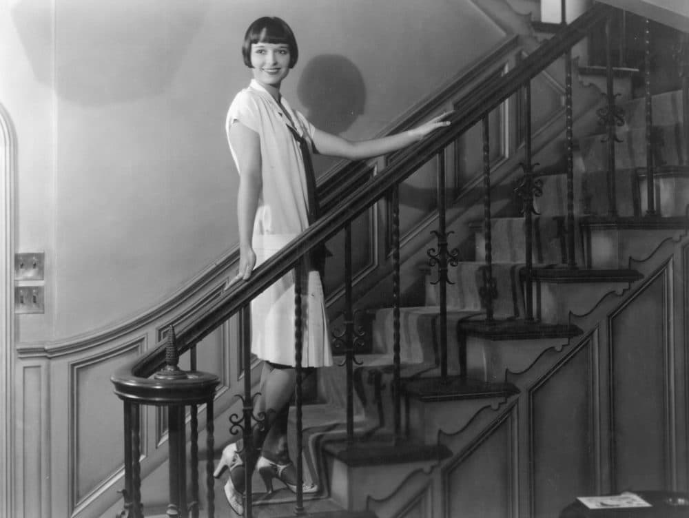 Circa 1925: Louise Brooks, a Paramount player, shows off her new house. (Hulton Archive/Getty Images)