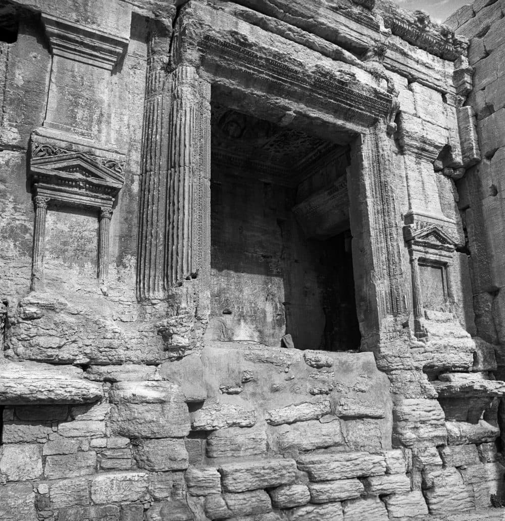 Northern Shrine of the Temple of Bel, Palmyra, Syria, 2003. (Kevin Bubriski)