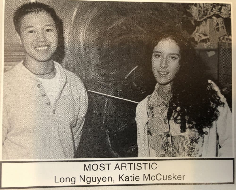 In 1994, McCusker was listed as &quot;most artistic&quot; in the yearbook superlatives section. (Courtesy)