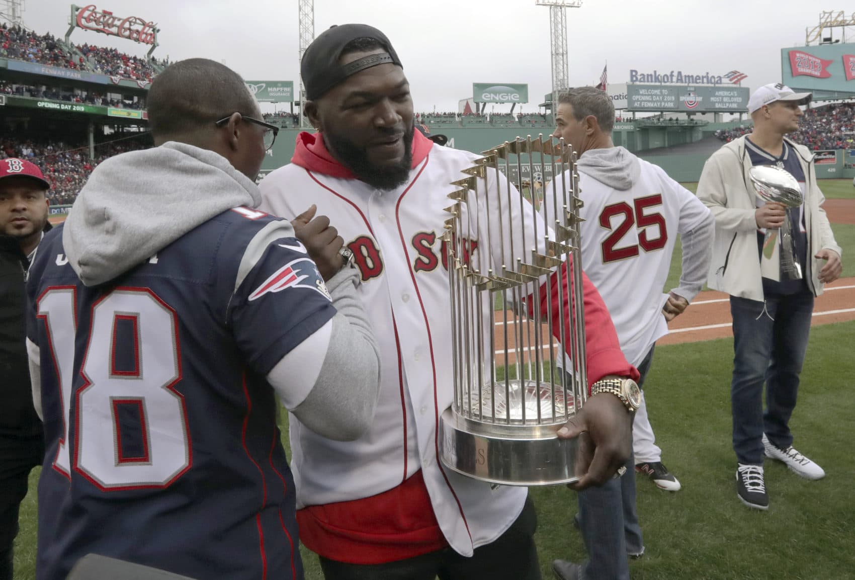 Home Opener: Red Sox Celebrate 4th World Series Title In 15 Years At Fenway
