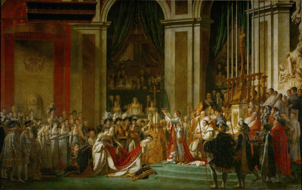 Jacques-Louis David's &quot;The Coronation of Napoleon.&quot; (Wikimedia Commons)