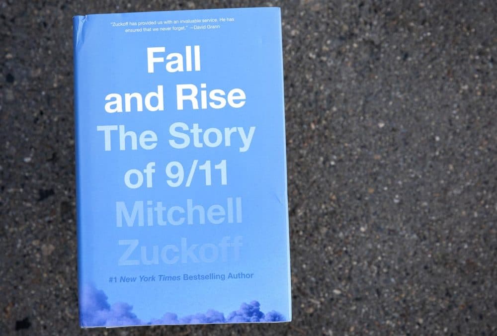 &quot;Fall and Rise: The Story of 9/11,&quot; by Mitchell Zuckoff. (Robin Lubbock/WBUR)