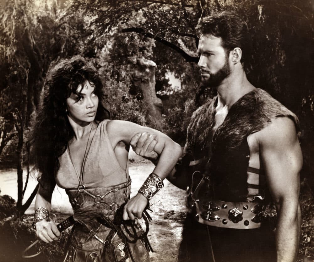 Chelo Alonso and Steve Reeves in &quot;Morgan the Pirate.&quot; (Wikipedia/Flickr)